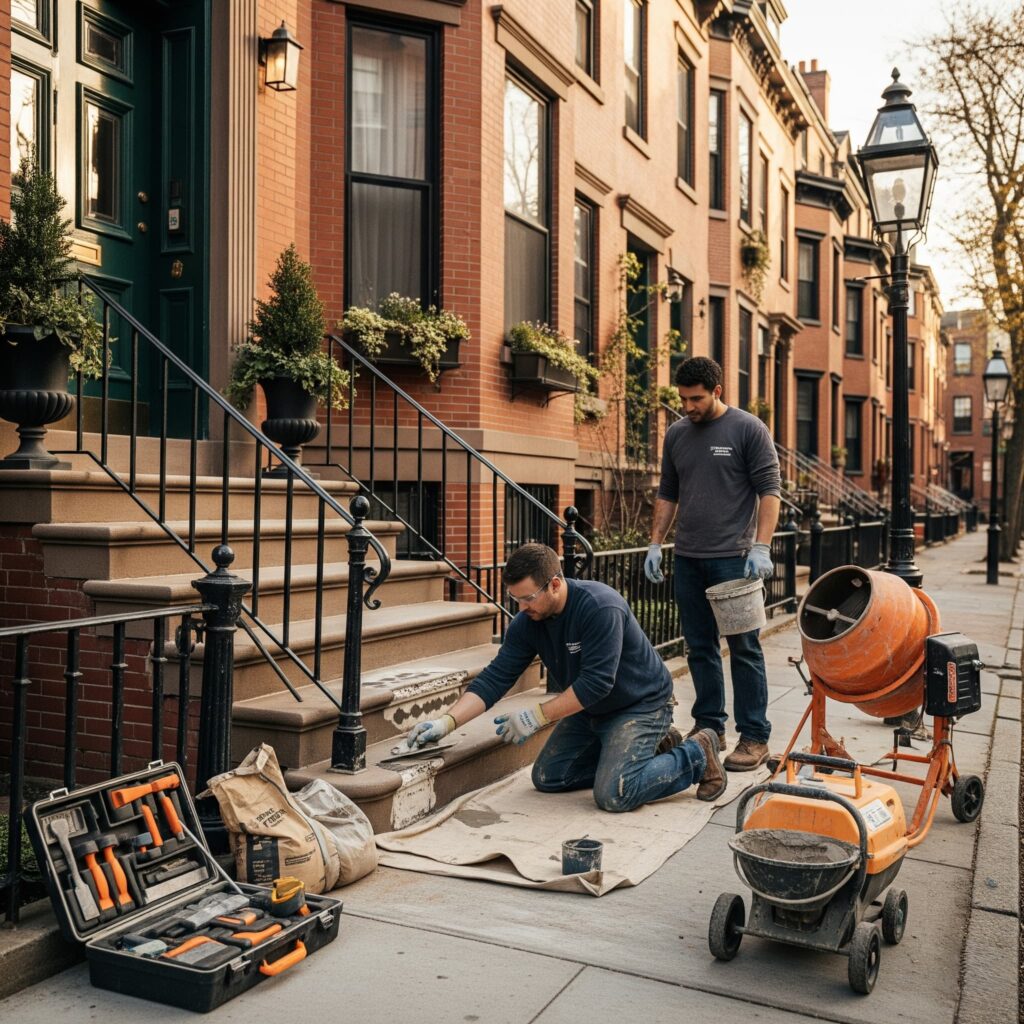 small job concrete contractors near me boston