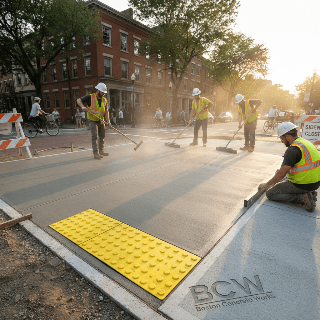 boston concrete works cambridge service area